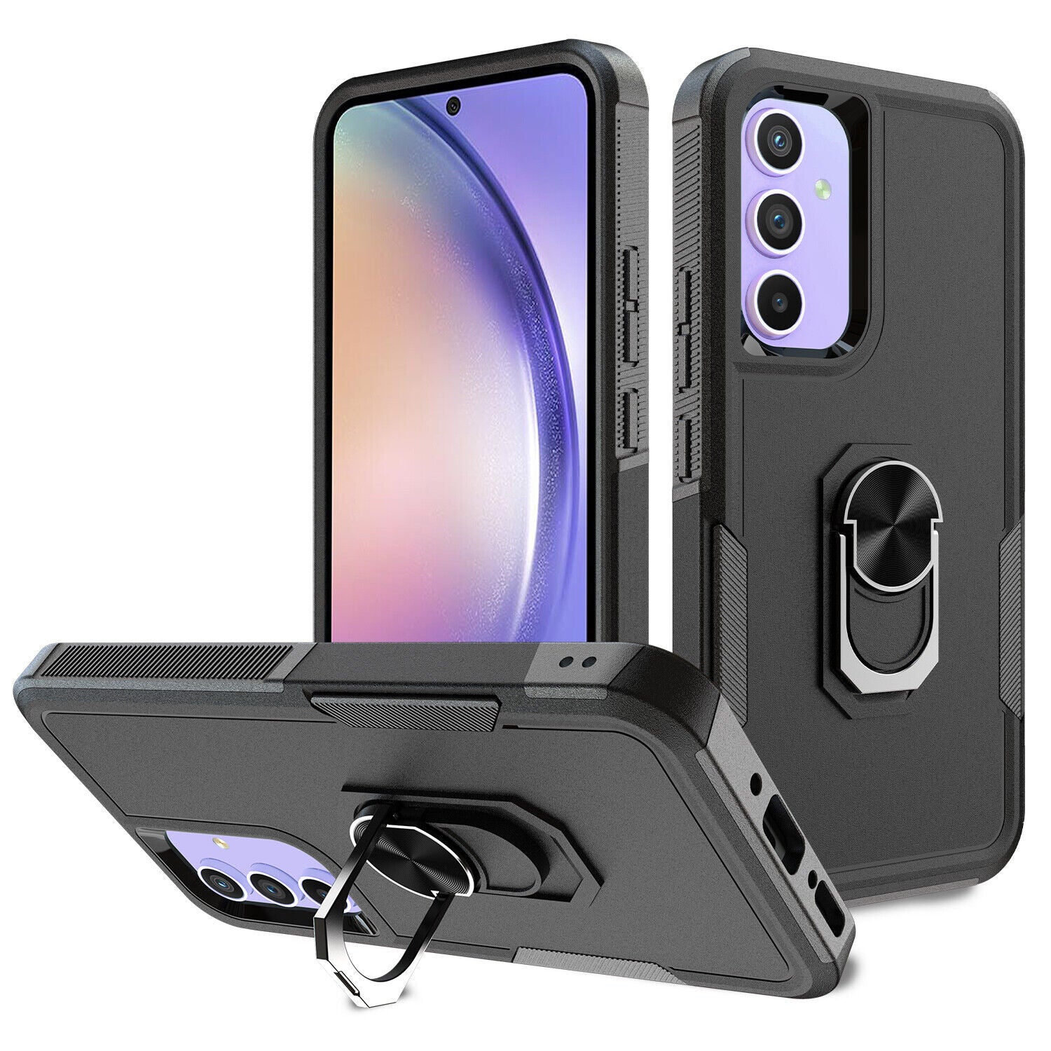 Étui à anneau robuste pour Samsung Galaxy A54 5G Étui à anneau robuste pour Samsung Galaxy A54 5G